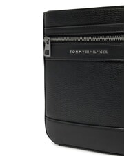 TOMMY HILFIGER TH CENTRAL Small flat bag black - Over-the-shoulder Bags for Men - 3