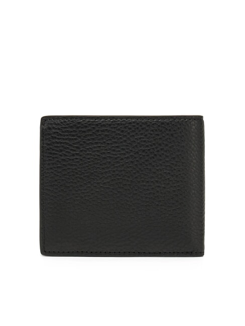 TH MONOGRAM EXTRA Leather wallet with coin purse black - Men&rsquo;s Wallets
