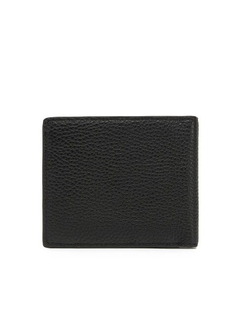 TH MONOGRAM Leather wallet with coin purse black - Men&rsquo;s Wallets