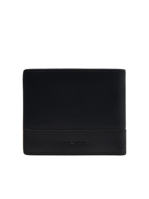 TH CORP Leather wallet with coin purse black - Men&rsquo;s Wallets