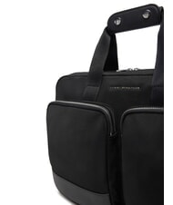 TOMMY HILFIGER TH Slim 14" laptop briefcase black - Work Briefcases - 4