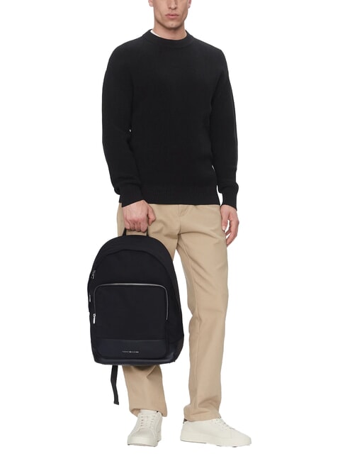 TH Nylon backpack black - Laptop backpacks