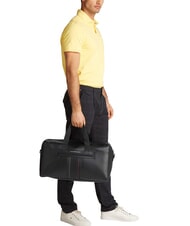 TOMMY HILFIGER TH Duffel bag with shoulder strap black - Duffle bags - 4