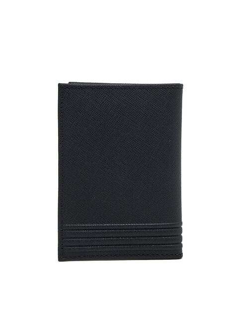 TH BUSINESS Vertical wallet in saffiano leather black - Men&rsquo;s Wallets