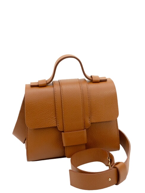 SABRINA Elegant dollar leather handbag dark leather - Women&rsquo;s Bags