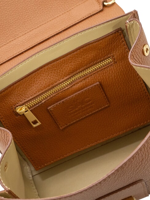 SABRINA Elegant dollar leather handbag dark leather - Women&rsquo;s Bags