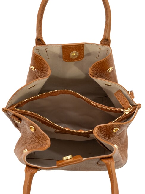 ALICE Leather handbag with shoulder strap dark leather - Women&rsquo;s Bags