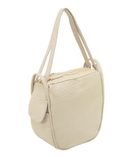 LESAC TRIO Ostrich leather backpack white ostrich - Women&rsquo;s Bags - 3