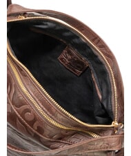 LESAC TRIO Damask leather satchel backpack damask brown - Women&rsquo;s Bags - 8