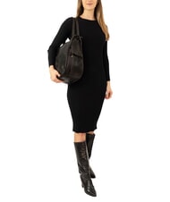 LESAC TRIO Damask leather satchel backpack black damask - Women&rsquo;s Bags - 4