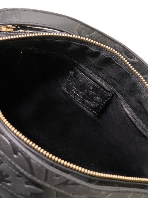 TRIO Damask leather satchel backpack black damask - Women&rsquo;s Bags