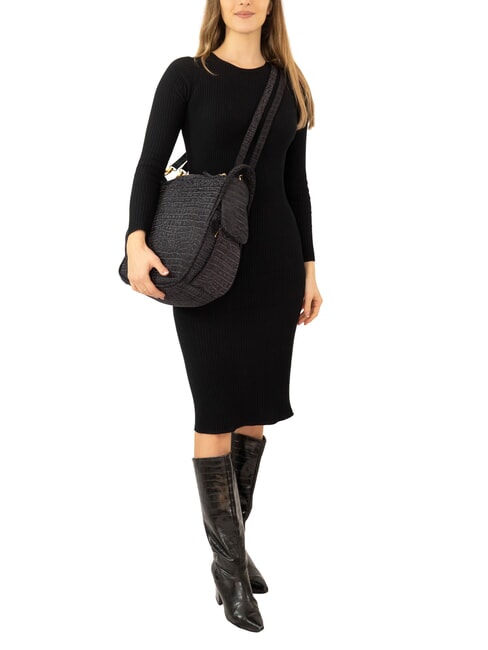 TRIO Crocodile leather backpack coconut blue - Women&rsquo;s Bags