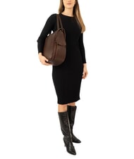 LESAC TRIO Nappa leather satchel backpack coffee - Women&rsquo;s Bags - 4