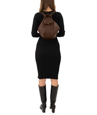 LESAC TRIO Nappa leather satchel backpack coffee - Women&rsquo;s Bags - 6