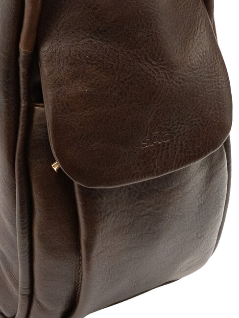 TRIO Nappa leather satchel backpack coffee - Women&rsquo;s Bags