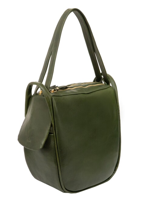 TRIO Nappa leather satchel backpack green - Women&rsquo;s Bags