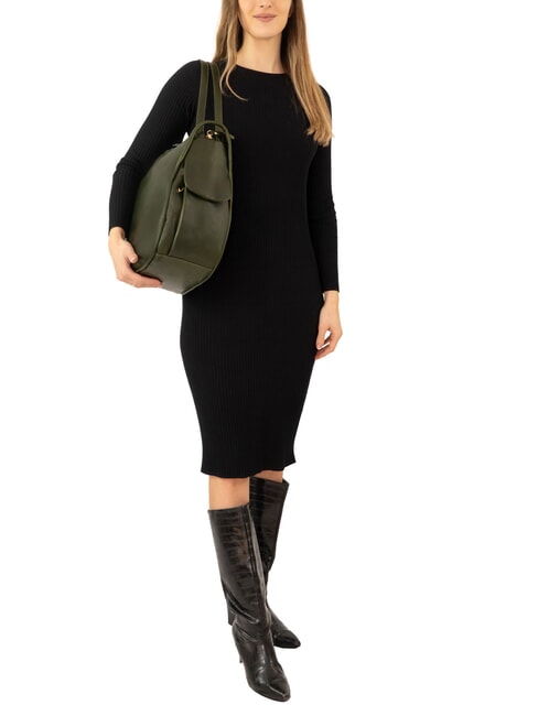 TRIO Nappa leather satchel backpack green - Women&rsquo;s Bags