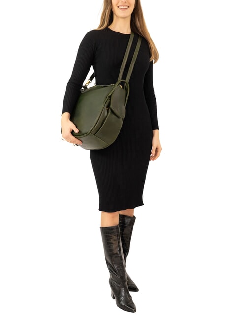 TRIO Nappa leather satchel backpack green - Women&rsquo;s Bags