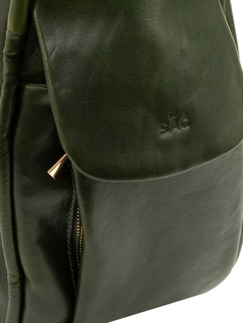 TRIO Nappa leather satchel backpack green - Women&rsquo;s Bags