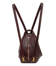 LESAC TRIO Nappa leather satchel backpack dark burgundy - Women&rsquo;s Bags - 2