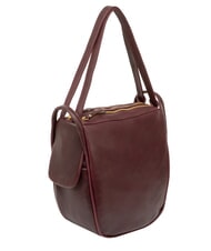 LESAC TRIO Nappa leather satchel backpack dark burgundy - Women&rsquo;s Bags - 3