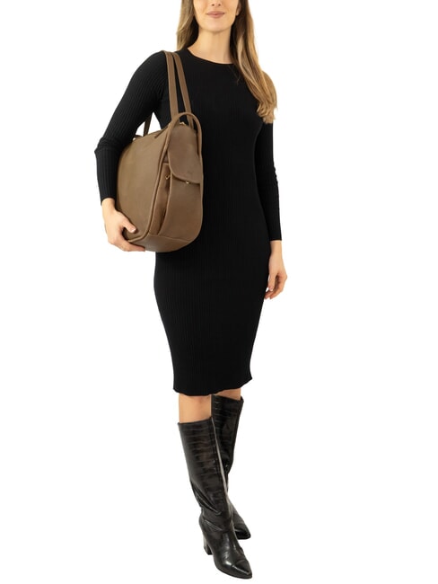 TRIO Nappa leather satchel backpack turtledove - Women&rsquo;s Bags