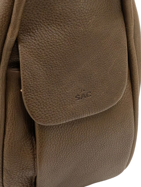 TRIO Nappa leather satchel backpack turtledove - Women&rsquo;s Bags