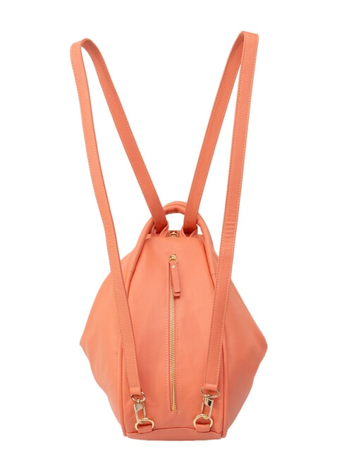 TRIO Nappa leather satchel backpack coral - Women&rsquo;s Bags
