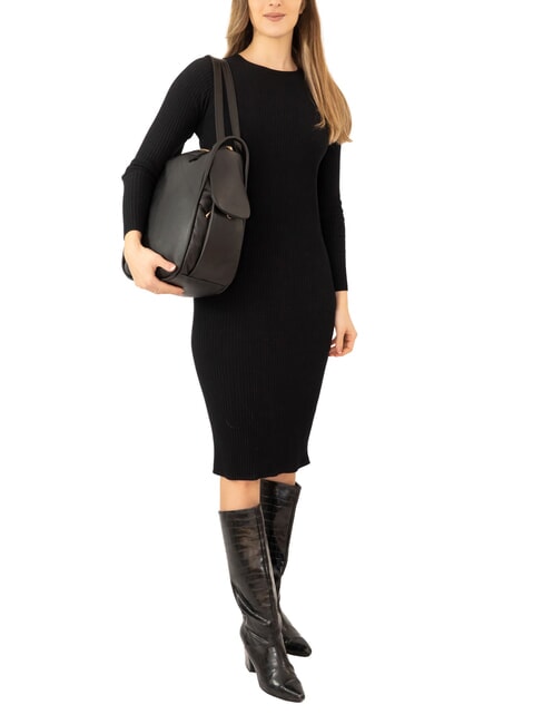 TRIO Nappa leather satchel backpack black - Women&rsquo;s Bags