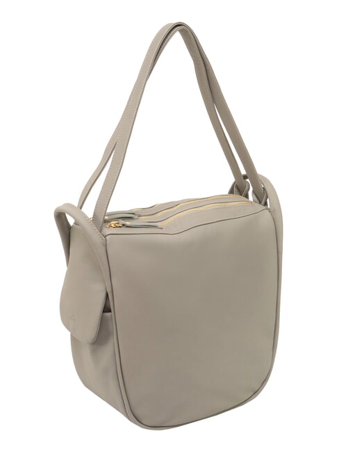 TRIO Nappa leather satchel backpack grey - Women&rsquo;s Bags
