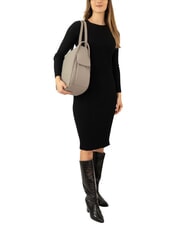 LESAC TRIO Nappa leather satchel backpack grey - Women&rsquo;s Bags - 4