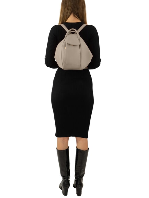 TRIO Nappa leather satchel backpack grey - Women&rsquo;s Bags