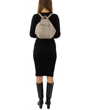 LESAC TRIO Nappa leather satchel backpack grey - Women&rsquo;s Bags - 6