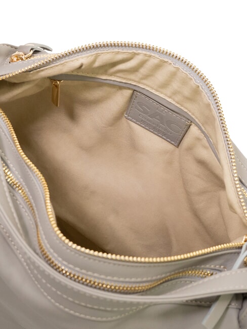 TRIO Nappa leather satchel backpack grey - Women&rsquo;s Bags