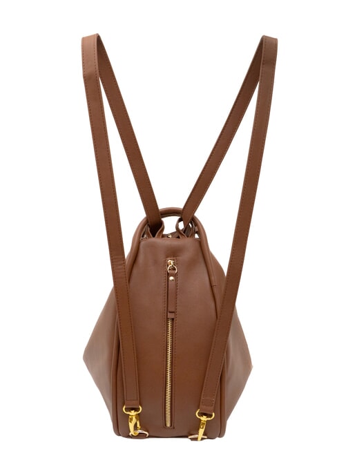 TRIO Nappa leather satchel backpack chocolate - Women&rsquo;s Bags