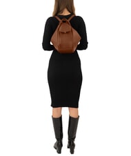 LESAC TRIO Nappa leather satchel backpack chocolate - Women&rsquo;s Bags - 6