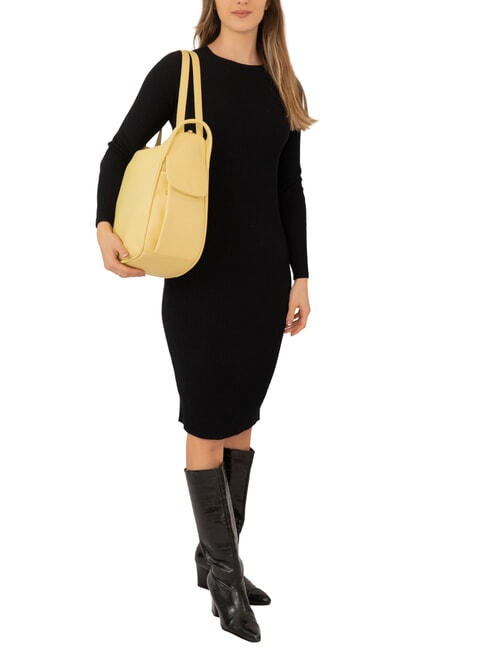 TRIO Nappa leather satchel backpack yellow - Women&rsquo;s Bags