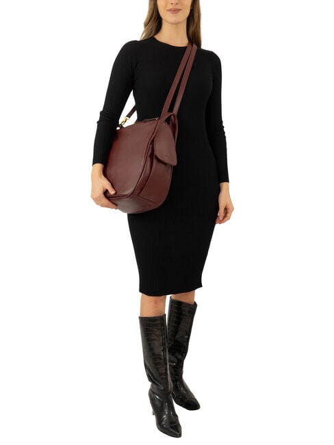 TRIO Nappa leather satchel backpack grape marc - Women&rsquo;s Bags