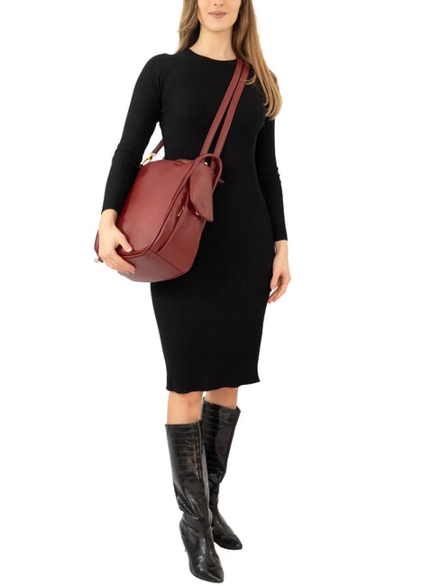 TRIO Nappa leather satchel backpack leather25 - Women&rsquo;s Bags