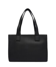 LOVE MOSCHINO SIGNATURE LOVE Shoulder shopping bag Black - Women&rsquo;s Bags - 4