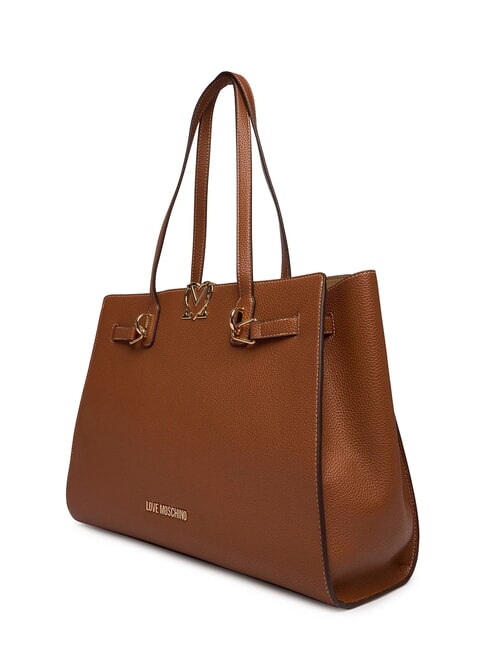 SOFT SCULPT Shoulder shopping bag LEATHER - Women&rsquo;s Bags