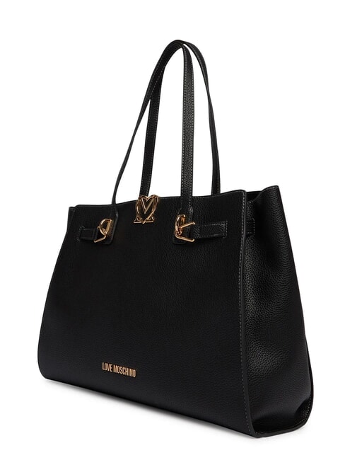 SOFT SCULPT Shoulder shopping bag Black - Women&rsquo;s Bags