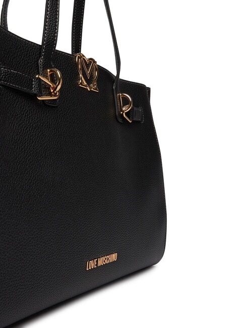 SOFT SCULPT Shoulder shopping bag Black - Women&rsquo;s Bags