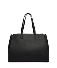 LOVE MOSCHINO SOFT SCULPT Shoulder shopping bag Black - Women&rsquo;s Bags - 4