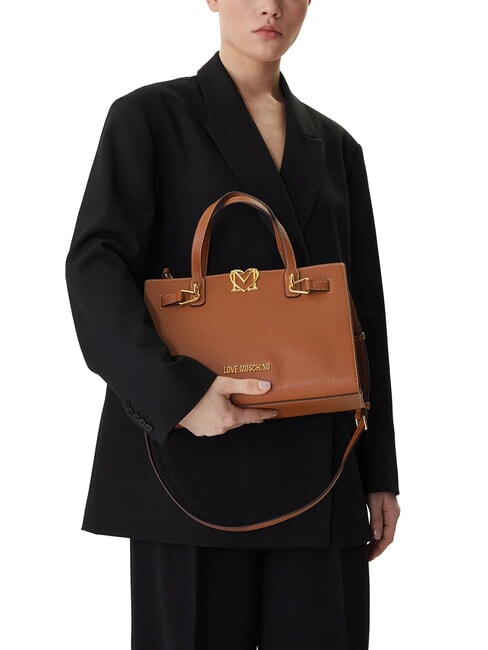 SOFT SCULPT Handbag with shoulder strap LEATHER - Women&rsquo;s Bags