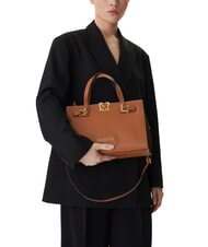 LOVE MOSCHINO SOFT SCULPT Handbag with shoulder strap LEATHER - Women&rsquo;s Bags - 5