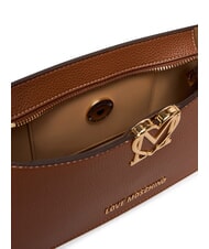 LOVE MOSCHINO SOFT SCULPT Shoulder bag LEATHER - Women&rsquo;s Bags - 5