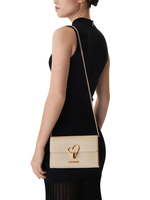 HEART TURNLOCK Small shoulder bag ivory - Women&rsquo;s Bags