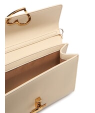 LOVE MOSCHINO HEART TURNLOCK Small shoulder bag ivory - Women&rsquo;s Bags - 6