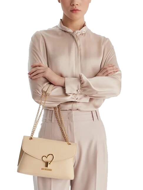 HEART TURNLOCK Convertible shoulder bag ivory - Women&rsquo;s Bags